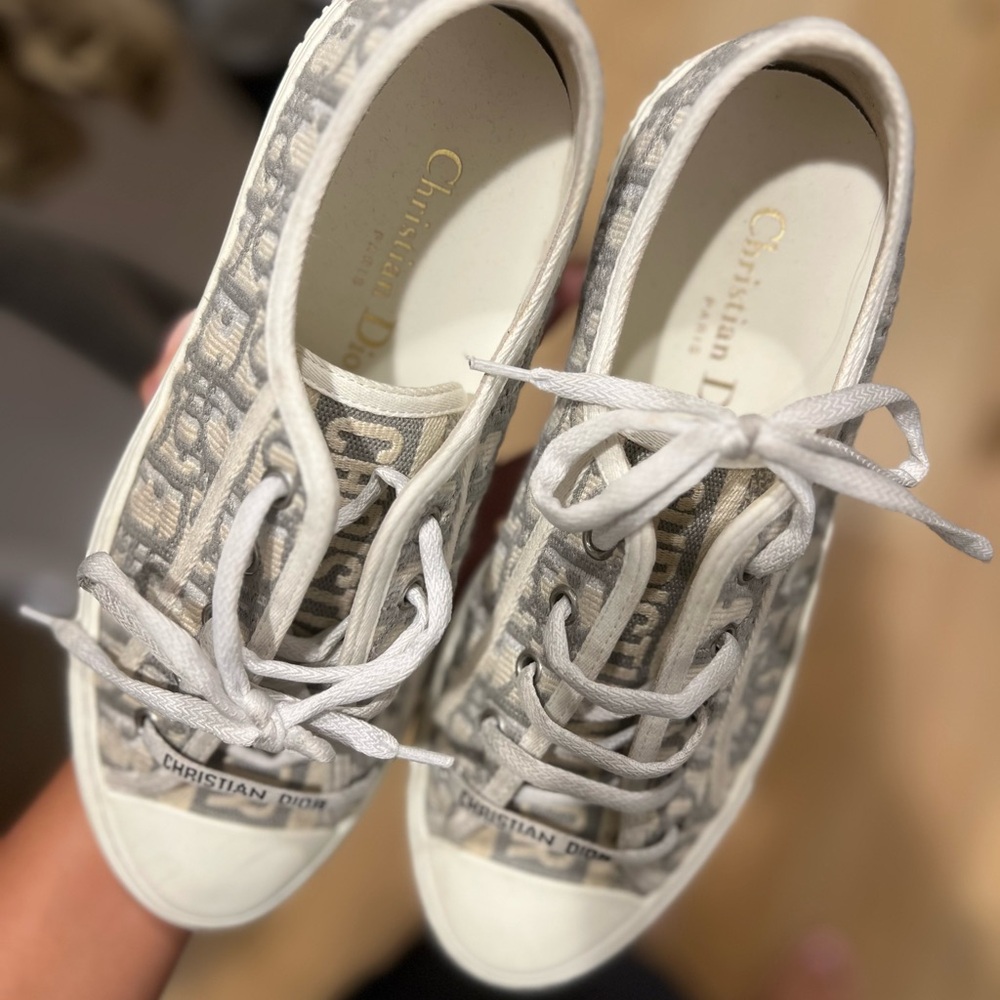 Dior oblique sneakers - Picture 4 of 6